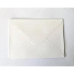 Clearance 3 - 50 Stück Karten wahlweise mit Umschlag Klappkarten aus Kraftpapier cremeweiß Einladungskarten
