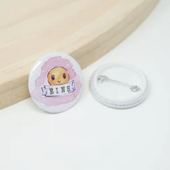 Adventskalenderzahlen|Kreativschmalz 24 Adventskalender Zahlen Button Pins, der kleine Stern | Wiederverwendbare Adventskalenderzahlen