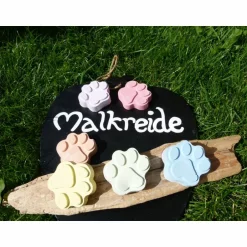 Discount 6 bunte TafelKreiden Tatzen * Malkreide * Schulkreide * Straßenkreide * Kindergeburtstag * Geschenk Mitgebsel * Mottopar Gastgeschenke