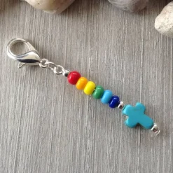 1 farbenfrohes Gastgeschenke / Mitbringsel / Mitgebsel / Charms Gastgeschenke