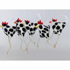 2 Hühner, Osterdeko Huhn, Deko Kuh-Huhn Osterdeko