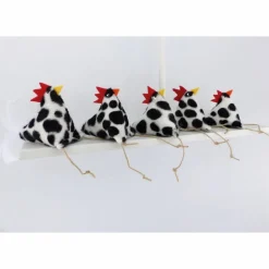 2 Hühner, Osterdeko Huhn, Deko Kuh-Huhn Osterdeko