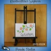 Best ►2021-0124◄ Karte A6 - GUTSCHEIN "Gutschein + Blüten" Geschenke