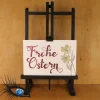 Clearance ►2022-0034◄ Karte B6 - OSTERN "Frohe Ostern + Blumen" Osterkarten