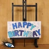 ►2022-0117◄ Karte Din lang - GEBURTSTAG "Happy Birthday" Glückwunschkarten