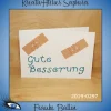 Best [2019-0297] Klappkarte B6 - "Gute Besserung / Genesungswünsche" Geschenke