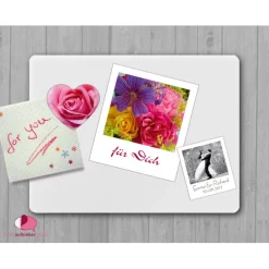 Sale 12 Magnetfotos - Polaroid-Design | personalisierbar mit Foto - save the date Gastgeschenke