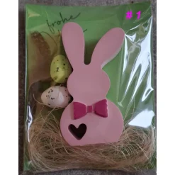 Osterhasen|Windrose 1 Osterhase aus Raysin – liebevolles Gastgeschenk, Mitbringsel oder kleiner Ostergruß