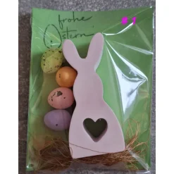 Hot 1 Osterhase aus Raysin – liebevolles Gastgeschenk, Mitbringsel oder kleiner Ostergruß Osterhasen