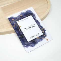 Discount 50 personalisierte A6 Save the Date Karte Celestial Sternzeichen |  Mitternachtshimmel Einladungskarten