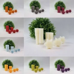 Weihnachtsgeschenke|CreativAnita 5 St. Sterne Seifensterne SCHNEEROSE Gastgeschenke - Weihnachten - Schafmilchseife