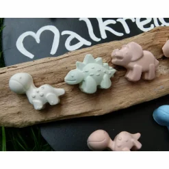 4 TafelKreide "Dino" Geburtstag * Dinoparty * bunte Malkreide * Straßenkreide * tolles Mitgebsel oder Geschenk * Kinder Gastgeschenke