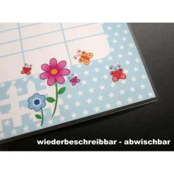 Best A4 Stundenplan | Pferde Sternchen - grün - personalisierbar, optional wiederbeschreibbar Kinder Stundenplan