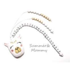 Best ABC Kette, Rechenkette, LAMA, Schultüte, Schulanfang, Geschenk Erstklässler, Geschenk Einschulung Kinder Einschulung