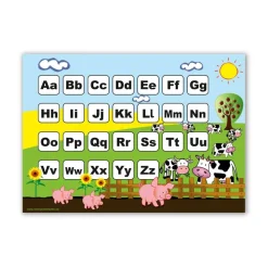 Best ABC Lernposter | Bauernhof Kinder Einschulung