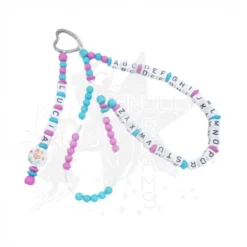 Best ABC Rechenkette  Zählkette mit Name Flamingo - Geschenk zur Einschulung - Kinder Einschulung