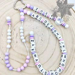 Best ABC Rechenkette Zählkette mit Name Einhorn - Endlich Schulkind -Geschenk zur Einschulung- Kinder Einschulung