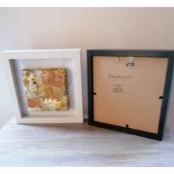 Best Acryl pouring art 2er-Set gerahmt Geschenke
