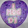 Best Acrylbild I MOG DI Herzbild zum Valentinstag Muttertag Collage Bild auf herzförmigem Keilrahmen Valentinstagsgeschenke