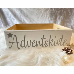 Adventskalender beige grau weiß Kalender Advent selber befüllen Säckchen Baumwolle Taschen Tüten Türchen Weihnachten Adventskalender