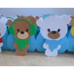 Adventskalender|Nachtkarten Adventskalender Bärchen Bär Teddy  Weihnachtskalender Kinder Ewachsene Zierschachteln Schachteln zum Befüllen