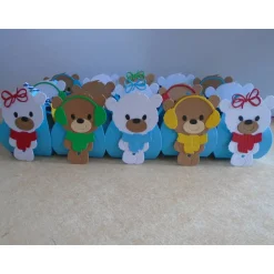 Adventskalender|Nachtkarten Adventskalender Bärchen Bär Teddy  Weihnachtskalender Kinder Ewachsene Zierschachteln Schachteln zum Befüllen