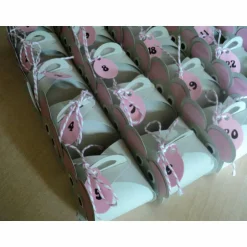 Adventskalender Maus Weihnachtskalender Kinder Zierschachteln Boxen Schachteln zum Befüllen  Mädchen Advent Weihnachten Adventskalender