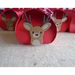 Adventskalender|Nachtkarten Adventskalender Rentier Elch Weihnachtskalender Kinder Zierschachteln Schachteln zum Befüllen Advent Erwachsene