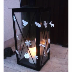 Adventskalenderzahlen|holzmeile Adventskalendermotive aus Holz "Weihnachten" Streudeko, 24-teilig