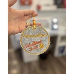 Anhänger für  Schultüte  zum Befestigen an der Schultüte zur Einschulung Schulranzen Tornister Kinder Schultüten