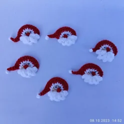 Baumschmuck|Hexenmasche Anhänger /Weihnachtsmann