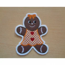 Outlet Applikation / Aufnäher süsse Lebkuchenfrau ☆ Applikation ☆ Aufnäher☆ Applikationen