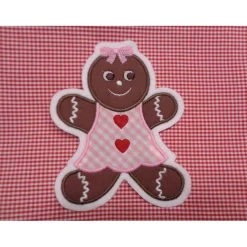 Applikationen|Flower's-Appli-Shop Applikation / Aufnäher süsse Lebkuchenfrau ☆ Applikation ☆ Aufnäher☆