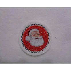 Applikationen|Flower's-Appli-Shop Applikation  Aufnäher   Applikation/Aufnäher Nikolaus Button