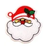 Online Applikation Bügelbild Weihnachtsmann Weihnachen 7x6 cm Applikationen