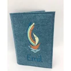 Arche Gotteslobhülle Gebetbuch Hülle Geschenk Kommunion Firmung Geschenkidee personalisiert mit Namen und Datum Gotteslobhülle