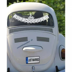 Hochzeitsdeko|jamsstyle Autoaufkleber Hochzeit "Just married", Tattoo, Aufkleber
