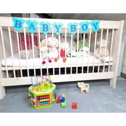 Dekoration|TiJaPapierDeko Baby Boy Girlande