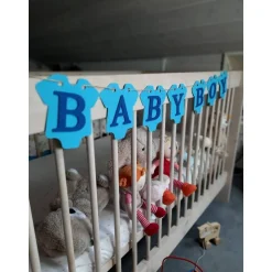 Dekoration|TiJaPapierDeko Baby Boy Girlande