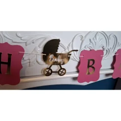Discount Baby Girlande zur Geburt - Babyparty-Girlande - Babyparty-Dekoration - Geburtsgirlande - Geburtsdekoration Dekoration