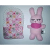 Sale Baby Häschen, mit Steckkissen, Stofftier, Kuscheltier, Dekoration Osterhasen