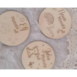 Fotoalbum & Gästebuch|4Dahoim Baby Meilensteine der Entwicklung -  Mein erstes Lebensjahr