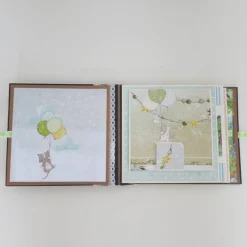 Clearance Babyalbum, Fotoalbum, Mini-Album, Leporello Baby, Mädchen, Kind, Größe 17 x 16,5 x 2,5 cm Fotoalbum & Gästebuch