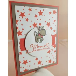 Outlet Babykarte "Rehkitz" Glückwunschkarten