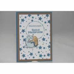 Outlet Babykarte "Schnecke" Glückwunschkarten