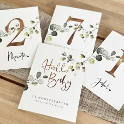 Clearance Baby-Monatskarten MATTI Fotoalbum & Gästebuch