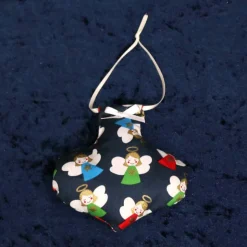 Baumschmuck|Iras Kreativ Welt Baumanhänger aus Stoff mit weihnachtlichen Motiven