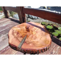 Best Baumscheibe, Tisch-Platte, TablettBaumscheibe Holzscheibe Hochzeitdeko,Dekoration, Tischdeko, Unikat Gastgeschenke