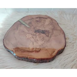 Best Baumscheibe, Tisch-Platte, TablettBaumscheibe Holzscheibe Hochzeitdeko,Dekoration, Tischdeko, Unikat Gastgeschenke