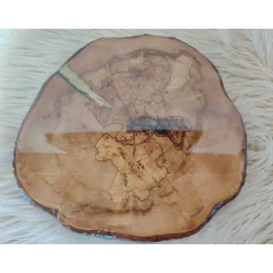 Best Baumscheibe, Tisch-Platte, TablettBaumscheibe Holzscheibe Hochzeitdeko,Dekoration, Tischdeko, Unikat Gastgeschenke